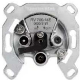 TECHNISAT TechniRouter 5/2x16 - Antennensteckdosen - 1