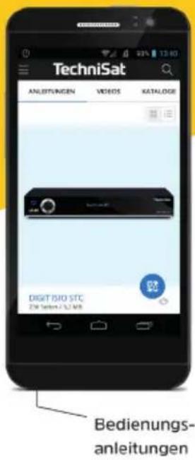 TechniSat ANLEITUNGEN VIDEOS KATALOGE DIGIT ISO STC ZM Schem 2.52 MB Bedienungs- anleitungen