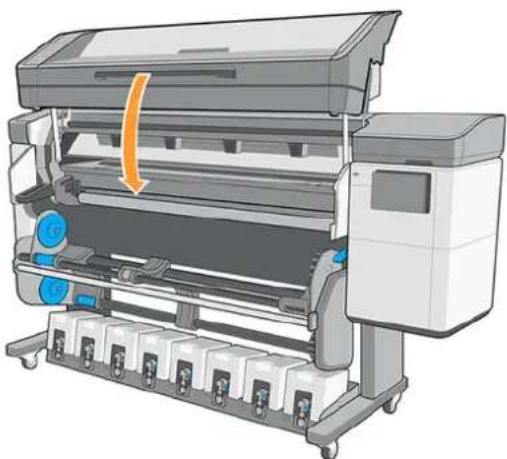 HP Latex 830 - Unterstütztes manuelles Laden - 5