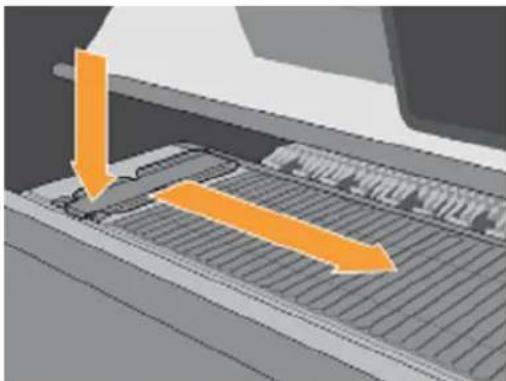 HP Latex 830 - Randhalter platzieren - 5