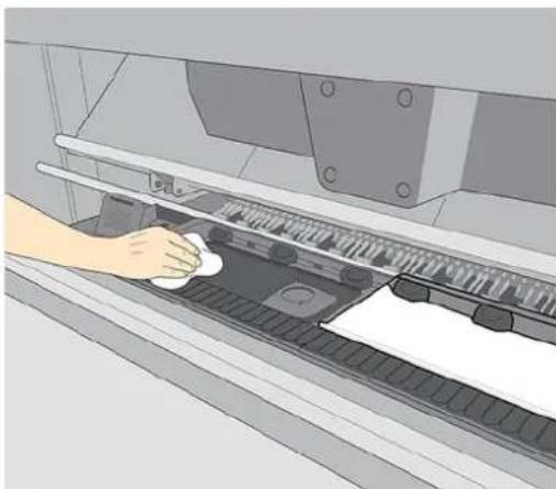 HP Latex 830 - Deinstallieren des Tintenkollektor-Verbrauchsmaterials - 4