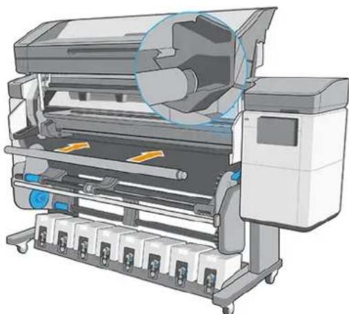 HP Latex 830 - Wischrolle - 2