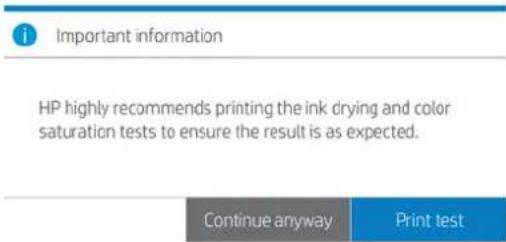 HP Latex 830 - Hinzufügen eines neuen Druckmaterialprofils - 4