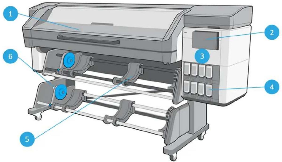 HP Latex 830 - Vorderansicht (700 730) - 1