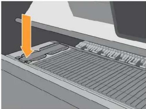 HP Latex 830 - Randhalter platzieren - 4
