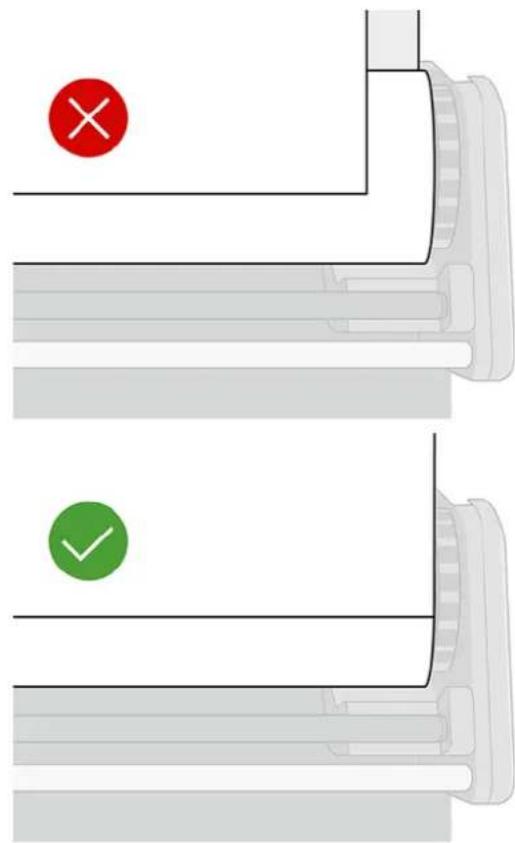 HP Latex 830 - Laden von Druckmaterial mit der Ladevorrichtung - 10