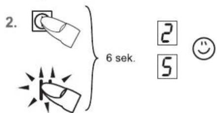 2. 6 sek. 2 5