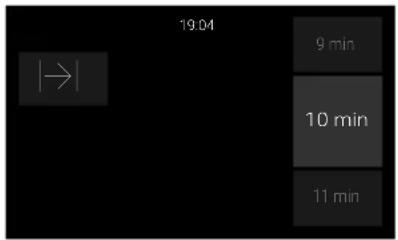19:04 |→| 9 min 10 min 11 min