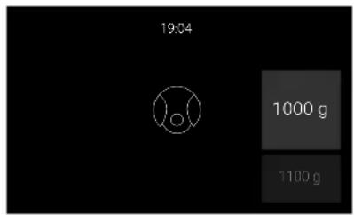 19:04 1000 g 1100 g