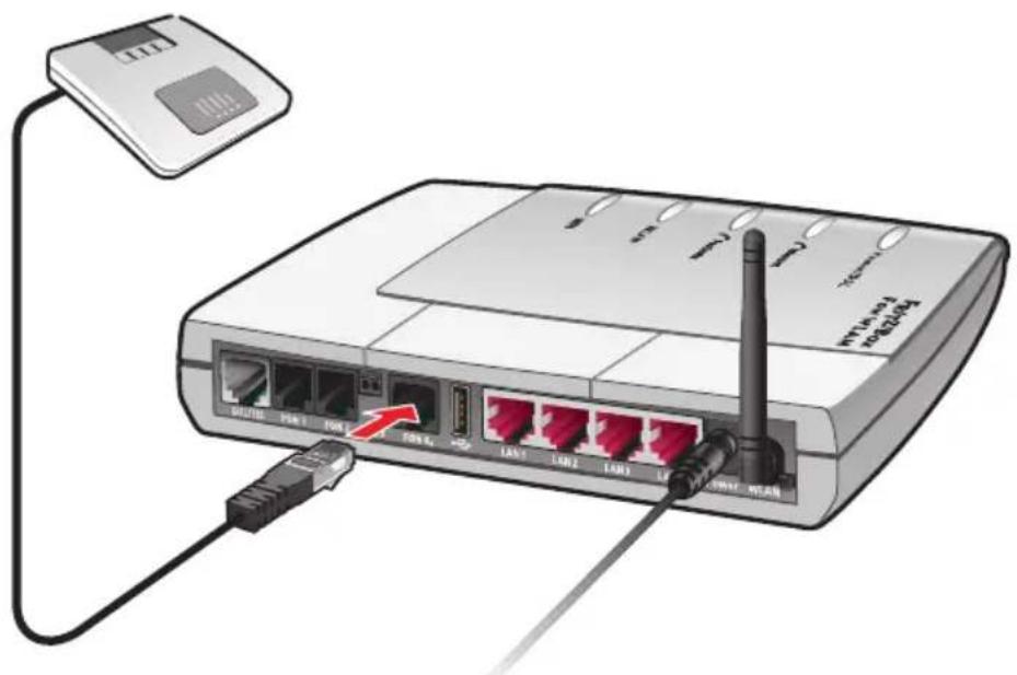 AVM Fritz!Box 7170 - ISDN-TK-Anlage anschließen - 2