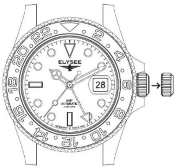 ELYSEE 28 GMT AUTOMATIC 1000/1000mm SINNAM SPICE 1000