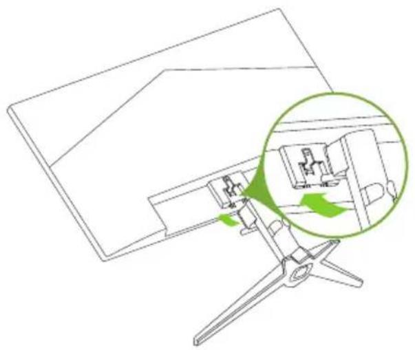 ACER VG270X1 - - Basis anbringen - 1