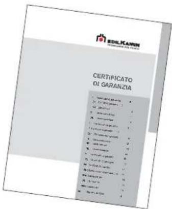 BOLKANIN CERTIFICATO DI GARANZIA