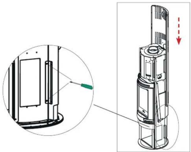 EDILKAMIN TALLY INT - MONTAGE DER VERKLEIDUNG VON TALLY S INT und TALLY GL S INT AUS SPECKSTEIN - 1