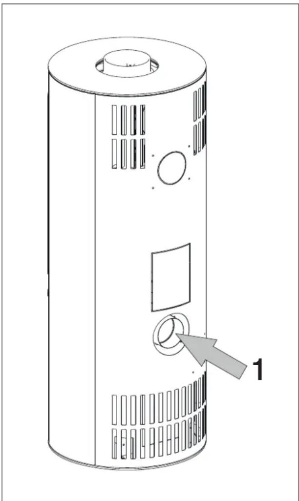 EDILKAMIN TALLY GL INT - EXTERNE LUFTZUFUHR - 1