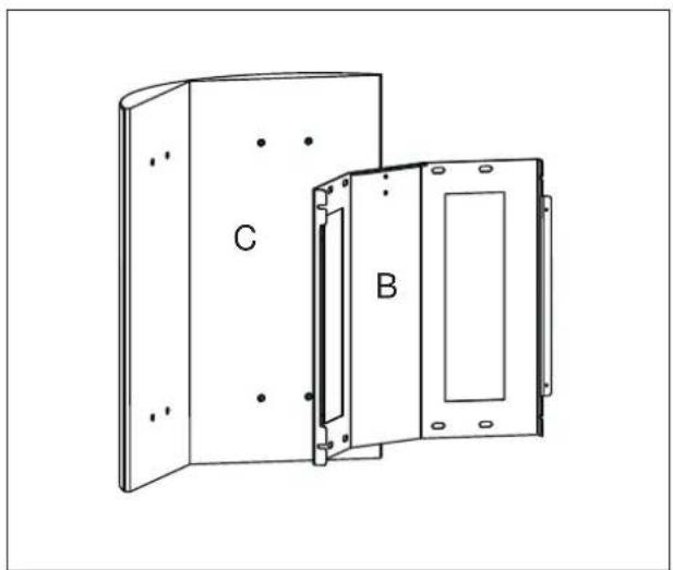 EDILKAMIN TALLY GL INT - BEFESTIGUNG DER FRONTBLENDE DER HOLZSCHUBLADE - 2