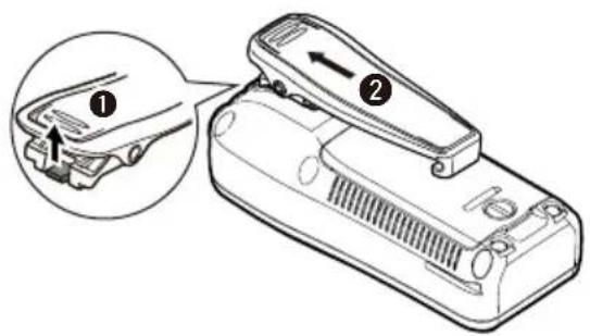 ICOM IC-M37E - Entfernen: - 2