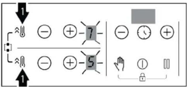 1 ↑↓ - ⊕ -7 - ← ↑↓ - ⊕ -5 - 1 - ⊙ ⊕ - ⊕ ⊕