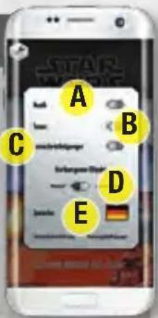 A B C D E