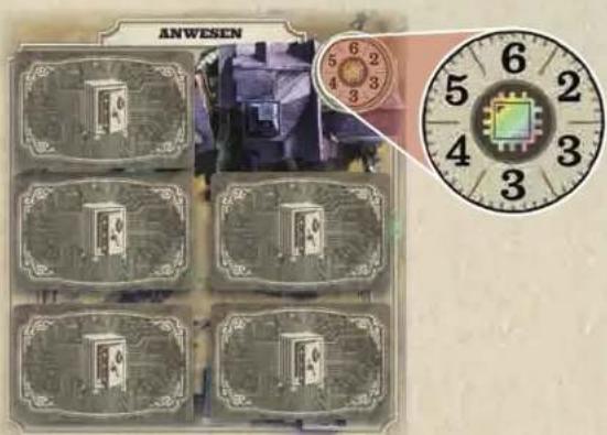 Asmodee 3000 Halunken - SCHLÜSSELKONZEPT: SAFES - 2