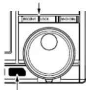 ICOM IC-R8600 - ◇Bedienfeldsperre - 1