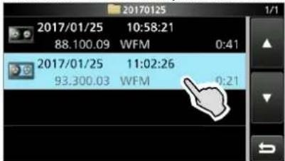 20170125 2017/01/25 10:58:21 88.100.09 WFM 0:41 2017/01/25 11:02:26 93.300.03 WFM 0:21
