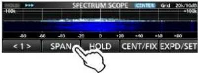 ICOM IC-R8600 - EinstellbareSpanne: - 1