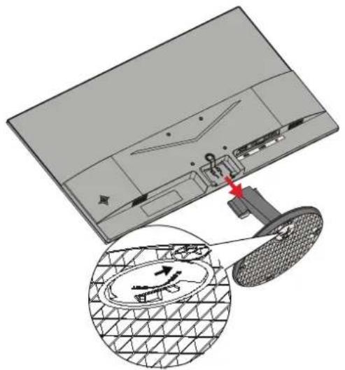 VIEWSONIC VA24E1-H - Ständer entfernen - 1