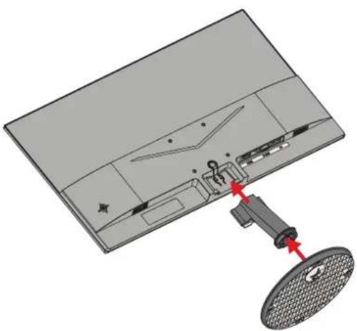 VIEWSONIC VA24E1-H - Ständer installieren - 1