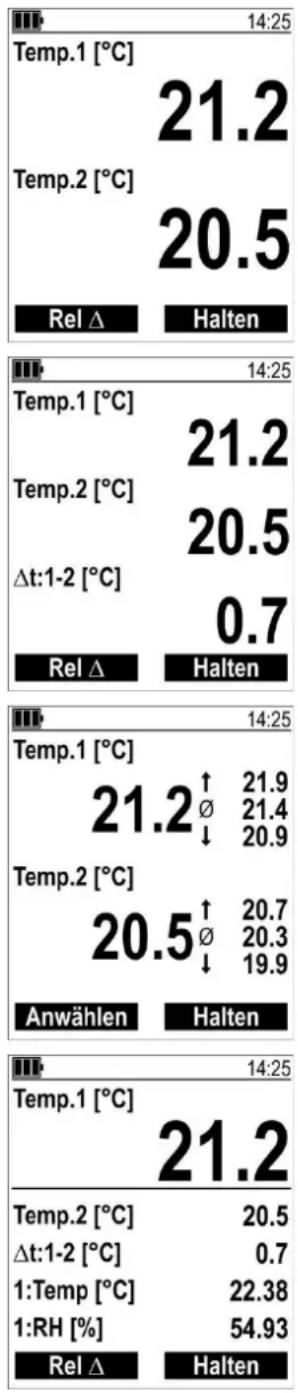 Senseca PRO 921 - Anschluss der Fühler - 2