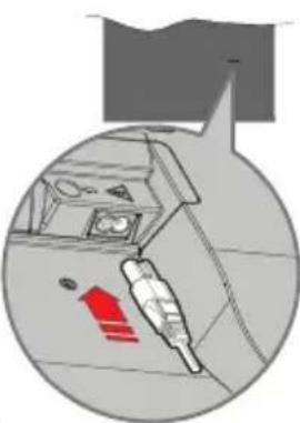 DAEWOO 43DM72UAD - Stromanschluss - 1
