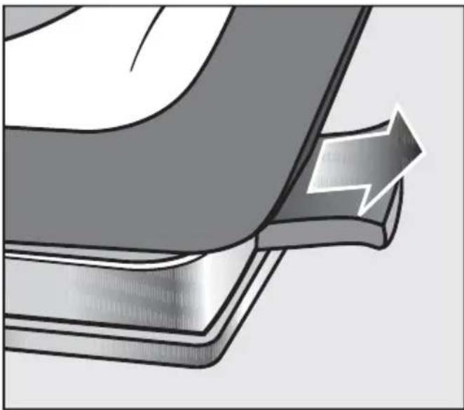 MIELE APIB 001 - Antihaft-Sohle lösen - 1