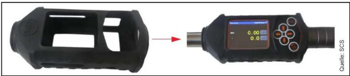 Cleco PRW-1200 - Gummischutzhülle anbringen - 1