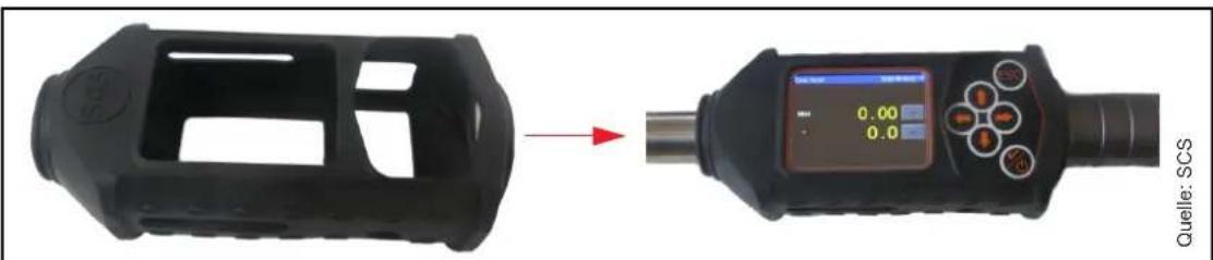 Cleco PRW-0400 - Gummischutzhülle anbringen - 1