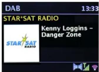 DAB 13:33 STAR*SAT RADIO Kenny Loggins - Danger Zone STAR/SAT RADIO