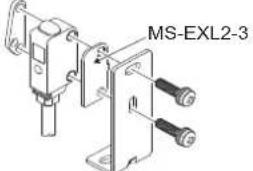 PANASONIC EX-L291 - Verwendung des Montagewinkels mit oder ohne Montageplatte - 4