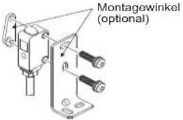 PANASONIC EX-L291 - Verwendung des Montagewinkels mit oder ohne Montageplatte - 3