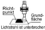 PANASONIC FX-101 - Ausgangsanzeige schaltet EIN, wenn das Objekt anwesend ist - 9
