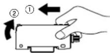 PANASONIC FX-101 - Sensor demontieren - 1