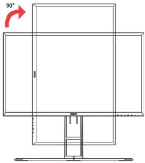 AOC AG251FZ - Betrachtungswinkel anpassen - 2
