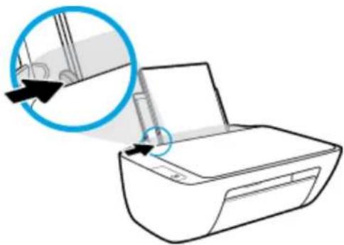 HP DeskJet 2320 - So legen Sie großformatiges Papier ein - 4