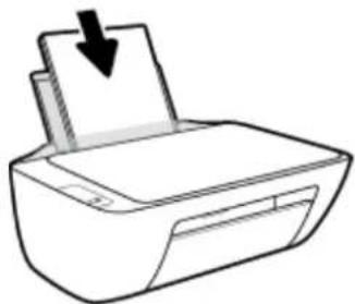 HP DeskJet 2320 - So legen Sie großformatiges Papier ein - 3
