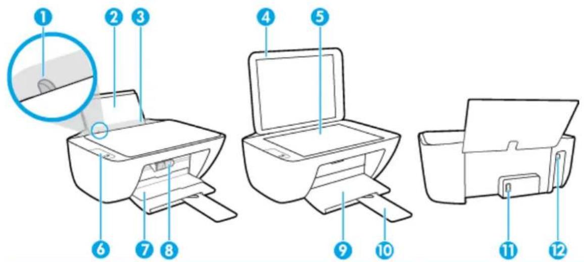 HP DeskJet 2320 - Erste Schritte - 1