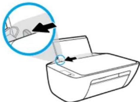 HP DeskJet 2320 - So legen Sie großformatiges Papier ein - 2