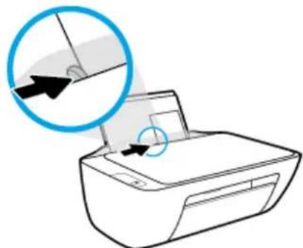 HP DeskJet 2320 - So legen Sie kleinformatiges Papier ein - 4