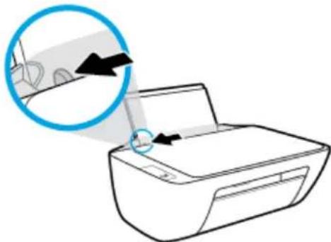 HP DeskJet 2320 - So legen Sie kleinformatiges Papier ein - 7