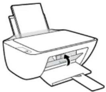 HP DeskJet 2320 - Schließen der Zugangsklappe zu den Patronen - 1