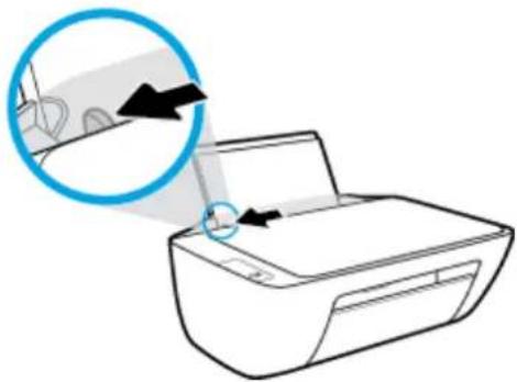 HP DeskJet 2320 - So legen Sie kleinformatiges Papier ein - 2