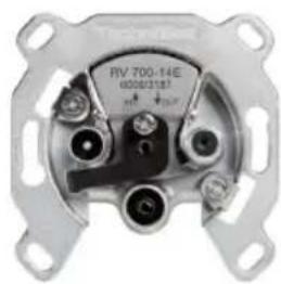 TECHNISAT TechniRouter 5/2x4 G-R - Antennensteckdosen - 1
