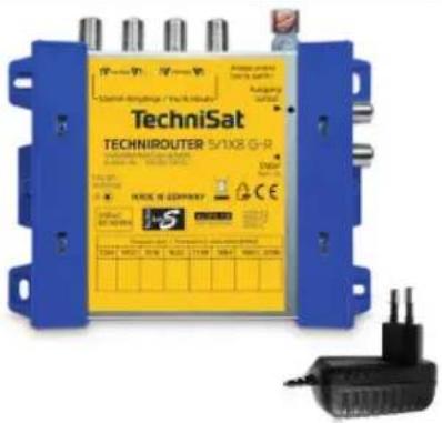 TECHNISAT TechniRouter 5/2x4 G-R - Grundgeräte, TECHNIROUTER 5/1x8 G-R und 5/2x4 G-R - 1
